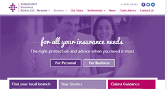 Desktop Screenshot of iibinsurance.co.uk